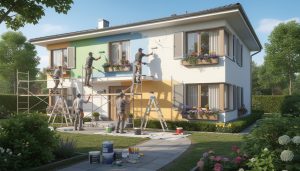 Travaux de rénovation extérieure : embellir sa façade facilement