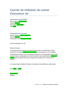 Contrat d&rsquo;assurance reconduit sans ton accord ? Découvre comment la loi te permet de le résilier gratuitement !